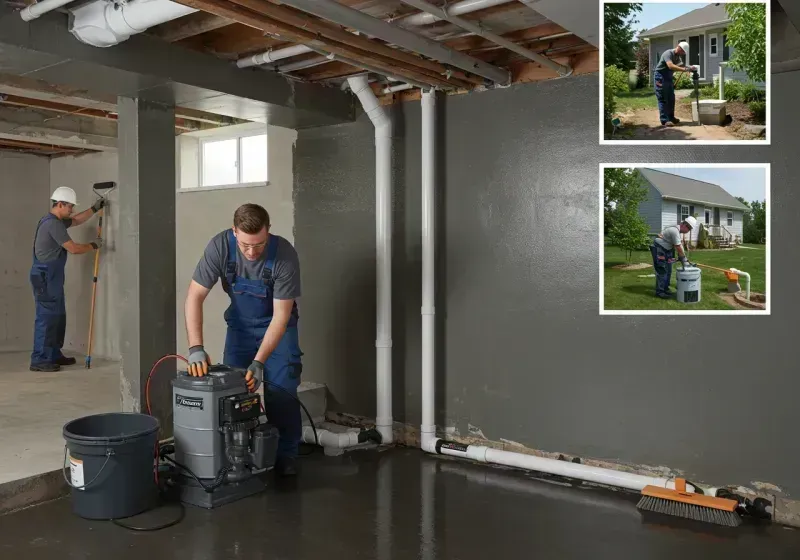 Basement Waterproofing and Flood Prevention process in Runge, TX